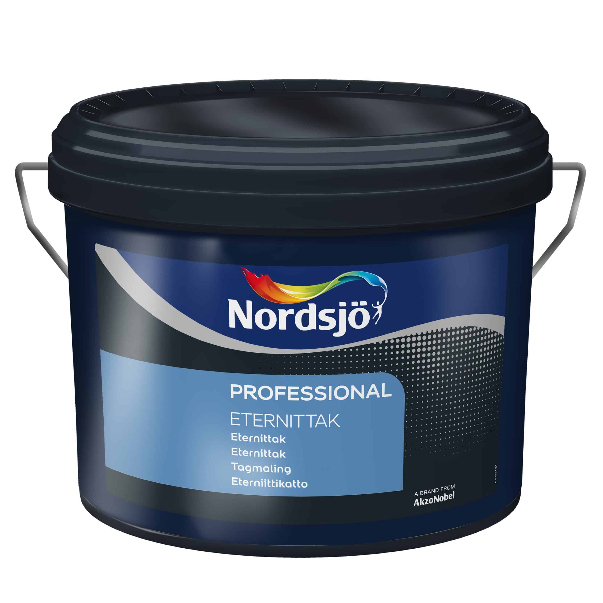 Nordsjö Pro Tagmaling - 10L - Sort